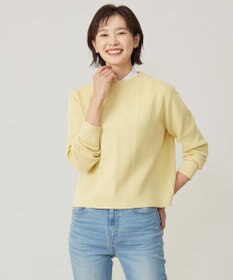 J.PRESS LADIES 【洗える】CLEAR COTTON BLEND ボトルネック ニット