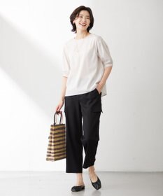 J.PRESS LADIES 【リバーシブル】イニシャルコイン ネックレス
