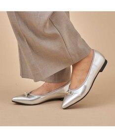 MODE ET JACOMO <carino>【レイン対応】中敷きデザインバレエシューズ