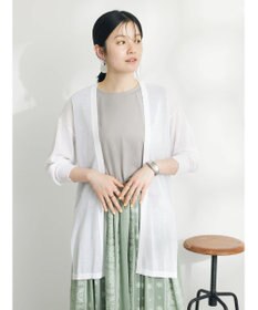 CRAFT STANDARD BOUTIQUE シアーニットトッパーカーディガン