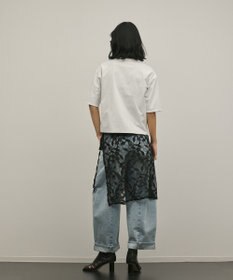 GRACE CONTINENTAL レイヤードロゴＴシャツ