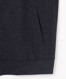 JOSEPH ABBOUD 【ジャージー/ストレッチ/軽量】トップメランジピケ スタンドジップアウター