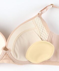 Wing ブラジャー 汗のベタつきや不快感を軽減 軽やかなつけごこち 背中すっきり 【夏のうすかるブラ】 春 夏 KB2873 ウイング／ワコール