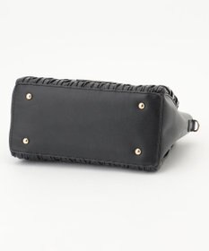 LA BAGAGERIE ランダムプリーツ2WAYハンドバッグ