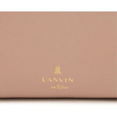 LANVIN en Bleu ペアル 二つ折Lファスナー財布