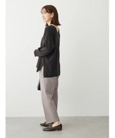 Green Parks 洗える　ミラノリブ編みニットプルオーバー