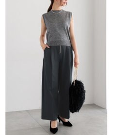 Te chichi ハイウエストフロントジップワイドパンツ《2025Autumn catalog item》