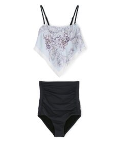 San-ai Resort（三愛水着楽園） 【ナチュラルシェイプスイム　ライト】　スカーフ風ノンワイヤービキニ　9M・11L　【San-ai Resort（サンアイリゾート）】