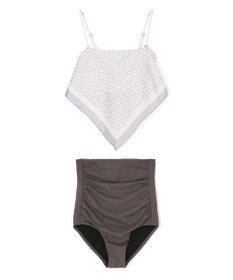 San-ai Resort（三愛水着楽園） 【ナチュラルシェイプスイム　ライト】　スカーフ風ノンワイヤービキニ　9M・11L　【San-ai Resort（サンアイリゾート）】