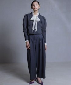 組曲 S 【組曲×setsuko sagittaire】kinakoスポンディッシュ ニットジャケット