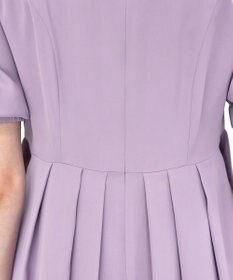 Tiaclasse L 【洗える】パフスリーブワンピース