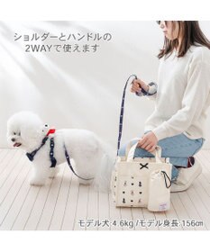 PET PARADISE リサとガスパール お散歩バッグ 《ハート柄》