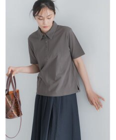 Te chichi コットンカットカノコポロシャツ