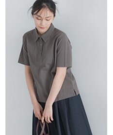 Te chichi コットンカットカノコポロシャツ