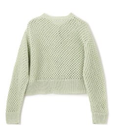 BEIGE， CACTUS / メッシュカーディガン