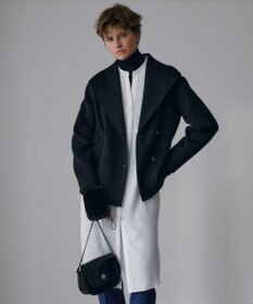 ICB L 【洗える】シアーツイルワッシャー ロングシャツ