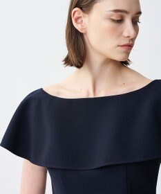 uncrave プルーフダブルクロス ラッフルブラウス