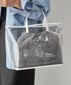 russet 【PEANUTS×russetコラボ第三弾】クリアトート×巾着セットバッグ(CE-1592)