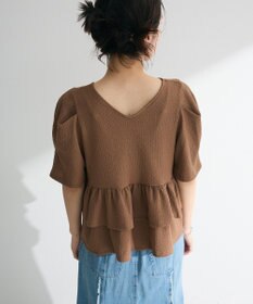 Green Parks ・ＰｅｔｉｔＦｌｅｕｒ　２ｗａｙダイヤ柄プルオーバ