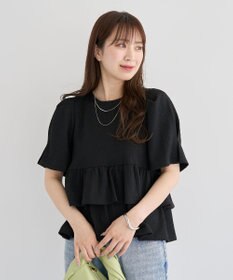 Green Parks ・ＰｅｔｉｔＦｌｅｕｒ　２ｗａｙダイヤ柄プルオーバ