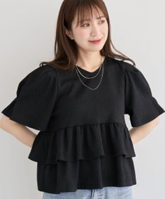 Green Parks ・ＰｅｔｉｔＦｌｅｕｒ　２ｗａｙダイヤ柄プルオーバ