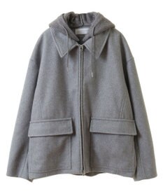 Green Parks ２ＷＡＹニットフードウールライクジャケット