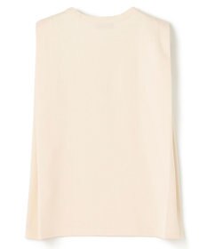 uncrave ダブルフェイスジャージー ノースリーブカットソー