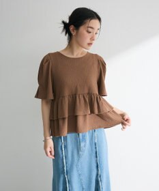 Green Parks ・ＰｅｔｉｔＦｌｅｕｒ　２ｗａｙダイヤ柄プルオーバ