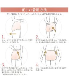 BRADELIS New York 【BRADELIS NewYork peace】綿混キャッチFITショーツ23 ブラデリス 補正下着