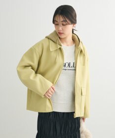 Green Parks ２ＷＡＹニットフードウールライクジャケット