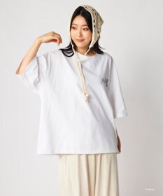 OP／FILA 【Ocean Pacific】ミッキー/水陸両用ビッグTシャツ/ユニセックス