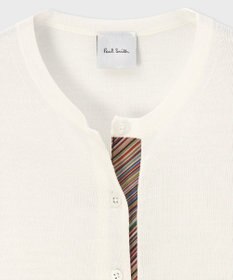 Paul Smith ドレープウール ストライプ カーディガン
