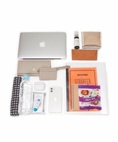 TOPKAPI 【Breath TOPKAPI】スコッチグレイン ネオレザー 縦型 A4 トート バッグ ショルダー付き L