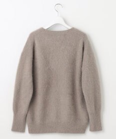 自由区 フォックスカシミヤ Vネックニット