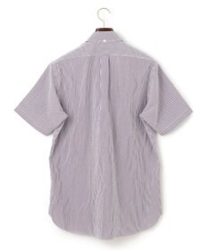 J.PRESS MEN 【クールマックス】サッカーストライプ／マイクロギンガムチェック シャツ/B.D