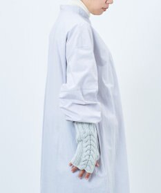 AND WOOL 〈上質な素材と手仕事から生まれた優しいニット〉メリノウール・ケーブルアームウォーマー