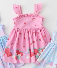 ANY KIDS 【UVカット】フリルワンピース水着