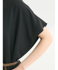 Green Parks ＳＥＴ２点　合皮ベルト＋ミディシャツワンピース