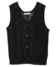 Green Parks フリンジニットベスト