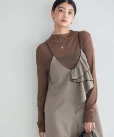 YECCA VECCA ハイネックシアートップス