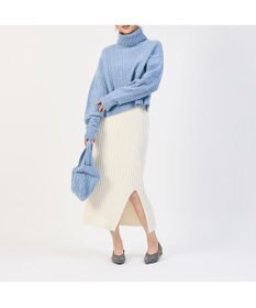 MODE ET JACOMO <noyau>ポインテッドトゥコンビデザインパンプス