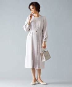 自由区 【ご好評につき追加生産・洗える】ライトサテン ワンピース