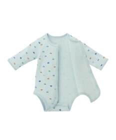 MIKI HOUSE HOT BISCUITS 【70-60cm】 長袖ボディシャツ２枚セット(前開き仕様)