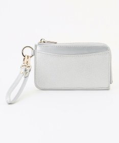 ANY カラビナ付フラグメントケース シルバー