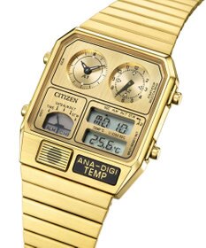 CITIZEN 【レトロなアナデジ限定モデル】Metallic ANA-DIGI TEMP（メタリック アナデジテンプ）JG2101-51H