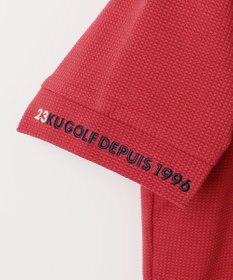 23区GOLF 【WOMEN】【吸水速乾・UVケア】カノコ 半袖ポロシャツ