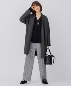 23区 L コンプレストパイル コーディガン