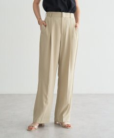 YECCA VECCA サイドラインパイピングストレートパンツ