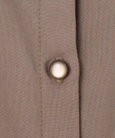 Feroux 刺繍入りシャツ ワンピース