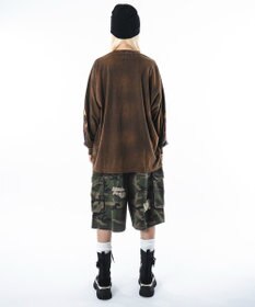 WEGO 【ユニセックス着用ITEM】フレイムグラフィックBIGT（LS）